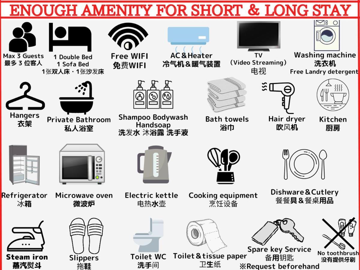 Best Located Shinjuku Central Full-Furnished Apartment 3Minwalk To Station1 Tokio Zewnętrze zdjęcie